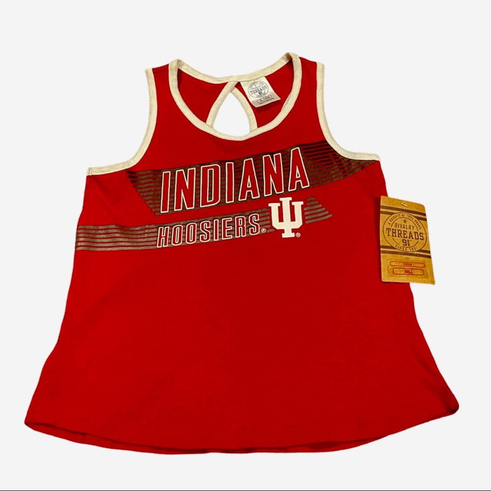 IU Indiana University Girl’s Tank Top by Rivalry Threads
